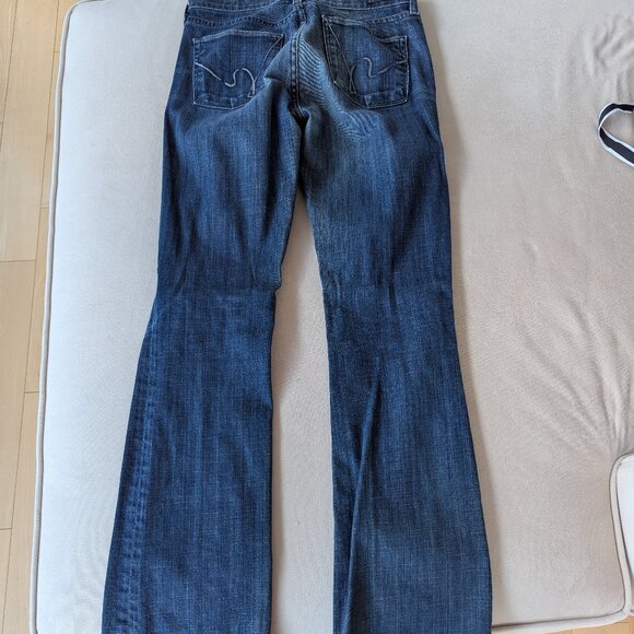 Citizens of Humanity Amber Stretch High Rise Bootcut Jeans, Size 26 - Picture 3 of 3
